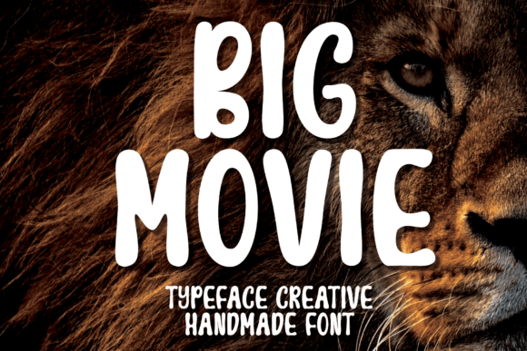 Big Movie: The Fun Handwritten Font for Creative Projects