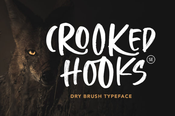 Crooked Hooks: A Bold, Chunky Display Typeface
