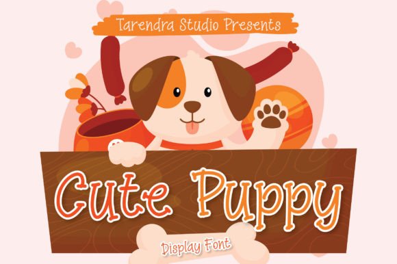 Cute Puppy: A Modern Display Font for Joyful Designs