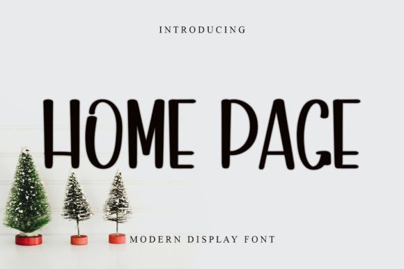 Discover the Elegant Magic of the Home Page Font