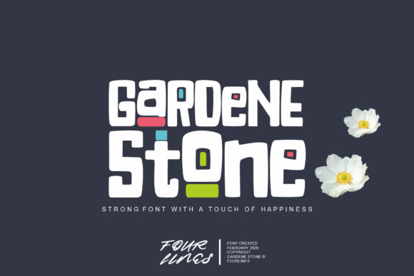 Gardene Stone: A Versatile Display Typeface