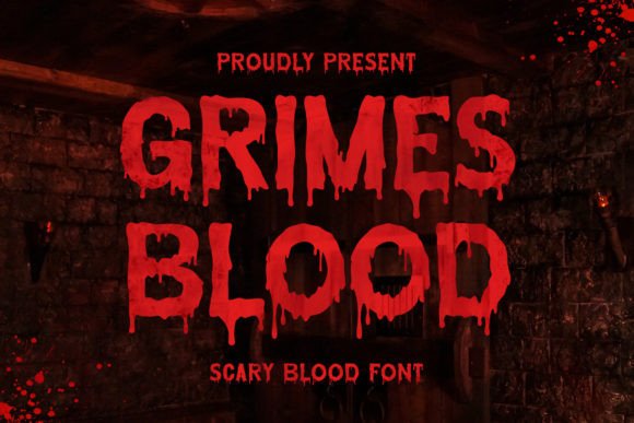 Grimes Blood: The Ultimate Horror Display Typeface