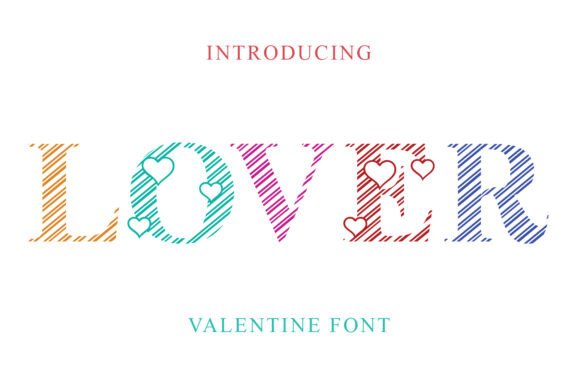 Lover Valentine: A Charming Display Font for Creative Projects