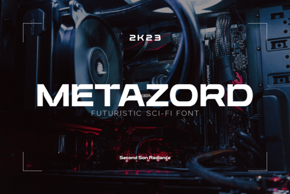 Metazord: A Futuristic Sci-Fi Font for Bold Designs