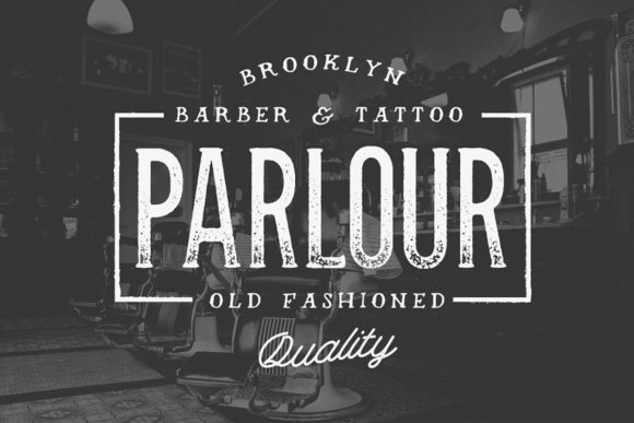 Parlour: A Display Font for Modern Branding