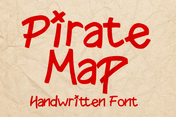 Pirate Map Font: Bold Display Typography for Creative Designs