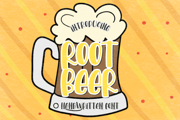 Root Beer: A Playful Display Font for Standout Designs
