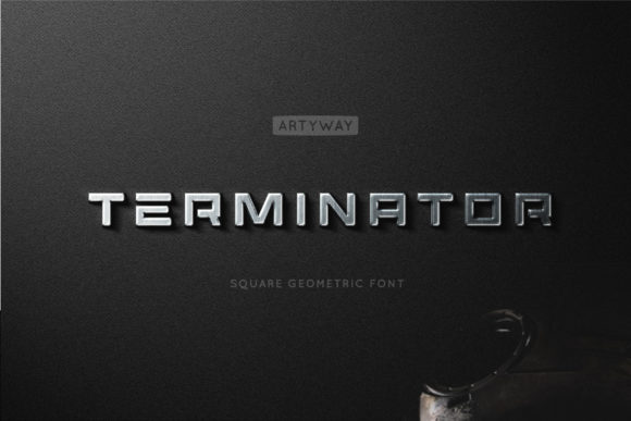Terminator Font: Bold Display Typography for Modern Design