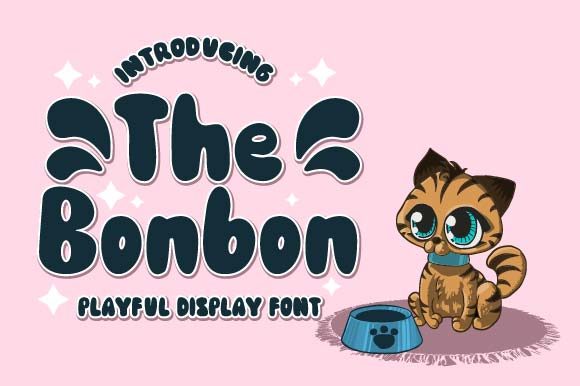 The Bonbon: A Playful Display Font for Creative Projects